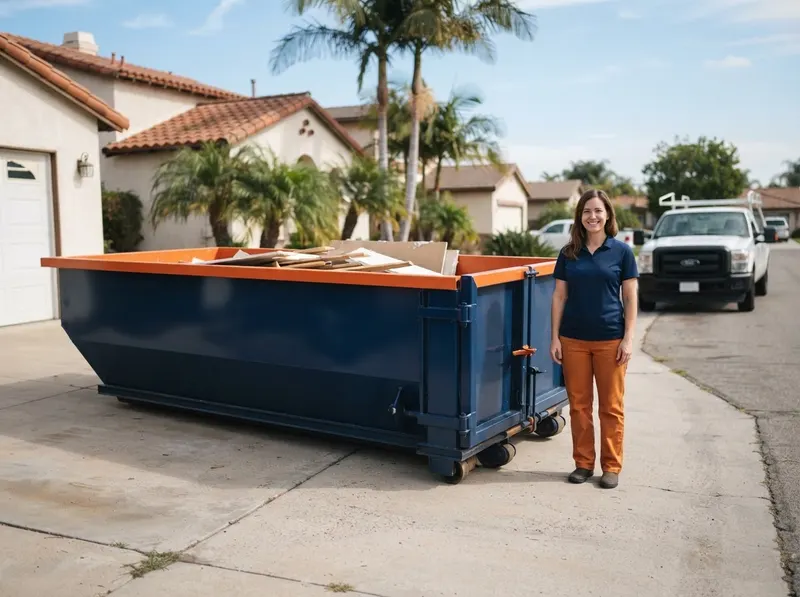 Commercial Accounts Dumpster in Los Angeles, CA