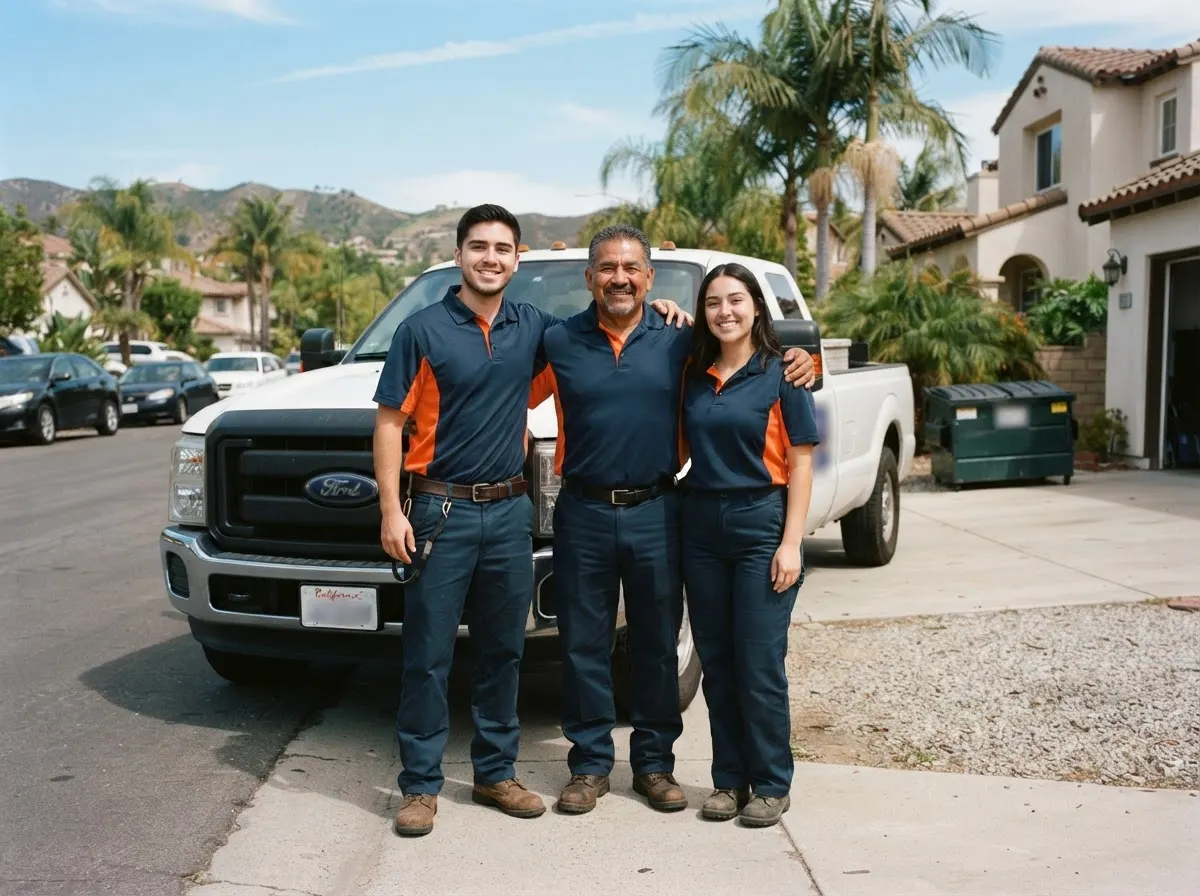 UrbanCrate Disposal Group dumpster team in Los Angeles, CA
